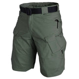 Men Urban Military Tactical Shorts Upgraded Waterproof Quick Dry Multi-pocket Short Pants Outdoor Hunting Fishing Cargo Shorts