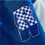 American retro alphabet embroidery jackets coats men's new Y2K street hip-hop baseball suit couple casual trend jacket top