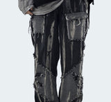 Y2K Jeans Women Streetwear Vintage Wide Leg Pants Women's Pantalones Female Clothing Korean Fashion Cargo Pant Trousers