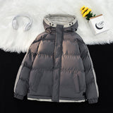 Winter Hooded Jacket Fashion Casual Outdoor Men Thick Warm Classic Senior Down Jacket Men Cotton Coat New Plus Size 8XL
