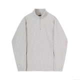 Y2k Clothes Autumn Lapel Man Sweatshirts Oversize High Street Solid Color Long Sleeve Casual Loose Harajuku Pullover Tracksuits