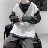 Gothic Cat T Shirt Streetwear Punk Tshirt Harajuku Summer Tops Spring Long Sleeve Couple Cool Ulzzang Loose Japan T-Shirt Male