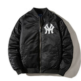 Foesce New Autumn Couples Street Trend Embroidery Bomber Jacket Baseball Coat winter clothes plus size women Hooded College coats