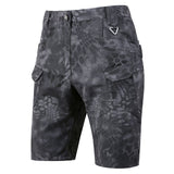 Men Urban Military Tactical Shorts Upgraded Waterproof Quick Dry Multi-pocket Short Pants Outdoor Hunting Fishing Cargo Shorts
