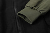 Mens Jacket New Korean Fashion Autumn Stand Collar Men Jacket Patchwork Casual Style Contrast Color Coats Men Clothing