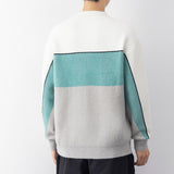High Quality Korean Fashion Sweater Men Winter Casual Mink Cashmere Pullovers Mens Soft Warm Handsome Knitwear Male Tops