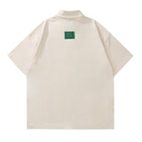 Fashion Embroidered Letters Casual And loose Long Sleeve Shirt Blouse Tops Men Summer Hot Selling Shirt for Men Women