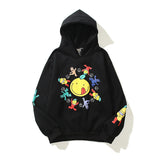 Cartoon Hand-Painted Graffiti Sweatshirts 3d Print Fashion Pullover Hoodie Heavyweight Trendy Hip Hop for Men Women HIP HOP