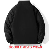 Winter Jacket Men Reversible Parkas Thicken Warm Coat Mens Streetwear Jackets Parka Women Fashion Outwear Coats Oversize
