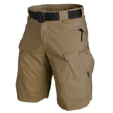 Men Urban Military Tactical Shorts Upgraded Waterproof Quick Dry Multi-pocket Short Pants Outdoor Hunting Fishing Cargo Shorts
