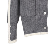 Foesce Thom fashion brand sweater garment unlined upper stripe cotton buds thin clothes men and women separat