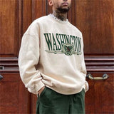 Foesce Hip Hop American California Letter Print Loose Tracksuit Men Clothing Long Sleeve Casual Hoodies Women New Autumn Streetwear Men