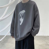Foesce Hip Hop American California Letter Print Loose Tracksuit Men Clothing Long Sleeve Casual Hoodies Women New Autumn Streetwear Men