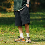 Foesce Japan Cityboy Outdoor Straight Cargo Shorts Men Streetwear Fashion Hi Hop Loose Casual Wide Leg Shorts Male Short Pant
