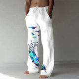 Foesce New Men's Sports Pants Casual Baggy Sweatpants Trousers Beach Holiday Yoga Jogging Pant Plus Size Fitness Pants Man Streetwear