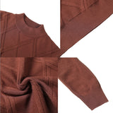 New Men's Cashmere Sweater Half Turtleneck Men Sweaters Knit Pullovers For male Youth Slim Knitwear Man Sweater S-4XL