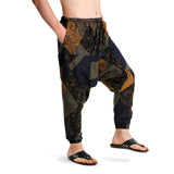 Foesce Prints Cotton Joggers Men Baggy Hippie Boho Gypsy Aladdin Cargo Pants Yoga Harem Pants Plus Size Women Pants