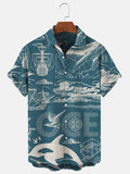 Foesce New Summer Casual Hot Sale Printed Hawaiian Shirts Men's Vacation Seaside Source Oversized Harajuku Shirts
