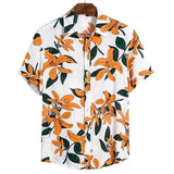 Flower Shirt Hawaiian Shirt Men Clothes Loose Breathable Men's Shirts Summer Male Shirt Street Casual Short Sleeve Tops 5xl