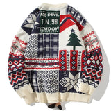 Autumn Funny Christmas Gift Sweater Men Oversize Baggy Jumper Fashion Street Causal Knitted Pullovers Clothing Male Female 5XL