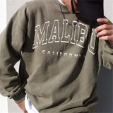 Foesce Hip Hop American California Letter Print Loose Tracksuit Men Clothing Long Sleeve Casual Hoodies Women New Autumn Streetwear Men