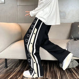 Harajuku Wide leg Oversize Pants Men Streetwear Clothes Side Split Skateboard Pants Loose Casual Trousers