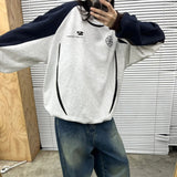 Vintage Sweatshirt Streetwear Women Grunge Y2k Oversized Korean Fashion Pullover Aesthetic Hippie Harajuku Hoodie Female