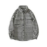 Spring Autumn Casual Premium Heavy Shirts Men Solid Loose Long Sleeve Shirts Male Hip Hop Thick Korean Man Woolen Coat New