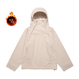 Street Trend American Turtleneck Windbreaker Women Thickening Autumn and Winter Jacket Outdoor Windproof Assault Jacket