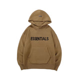 Essentials Winter Hoodies Men Knitted Letters Oversized Harajuku Cotton Vintage Sweatshirts Women Hip Hop Streetwear Couple Tops