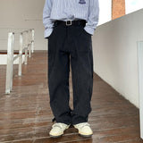 Foesce  Oversized Cotton Cargo Pants Men Fashion Thick Pocket Casual Pants Men Streetwear Korean Loose Straight Pants Mens Trousers