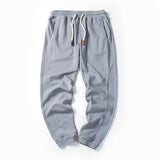 Comfortable straight leg pants classic Joker casual pants men's simple stitching sports pants