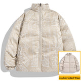 Foesce Winter Jacket Men Reversible Parkas Thicken Warm Coat Mens Streetwear Jackets Parka Women Fashion Outwear Coats Oversize