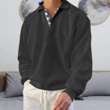 Foesce Oversized Men's Sweater Clothing Pullovers New Fashion Casual Branded Harajuku Sweatshirt Pullover Plus Size Streetwear Blouses