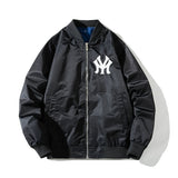 Foesce New Autumn Couples Street Trend Embroidery Bomber Jacket Baseball Coat winter clothes plus size women Hooded College coats