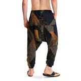 Foesce Prints Cotton Joggers Men Baggy Hippie Boho Gypsy Aladdin Cargo Pants Yoga Harem Pants Plus Size Women Pants