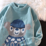 Design high sense cute sweater for men and women small loose pure couple sweater jacket sweter hombre