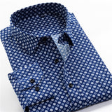 Foesce Men's Printed Shirt  Autumn New Fashion Casual Loose Hawaii Long Sleeve Shirts Male Brand Plus Zise 5XL 6XL 7XL 8XL 9XL 10XL