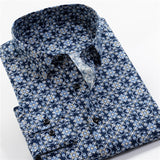 Foesce Men's Printed Shirt  Autumn New Fashion Casual Loose Hawaii Long Sleeve Shirts Male Brand Plus Zise 5XL 6XL 7XL 8XL 9XL 10XL