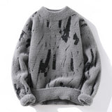Winter Harajuku Mink Cashmere Sweater Men Half Turtleneck Hip Hop Sweaters Top Quality Pull Homme Thick Warm Mens Pullovers