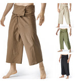 Thai Fisherman Pants Men's Loose Pants for Men/Women Yoga, Pirates, Harun Pants, Beach Pants, Comfortable Casual Home Pants