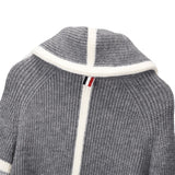 Foesce Thom fashion brand sweater garment unlined upper stripe cotton buds thin clothes men and women separat