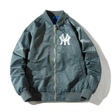 Foesce New Autumn Couples Street Trend Embroidery Bomber Jacket Baseball Coat winter clothes plus size women Hooded College coats