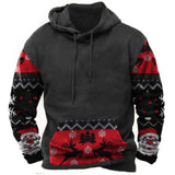 Vintage Indian Style Men's Hoodie Hooded Sweatshirt Unisex Harajuku Pullover New Jacket Oversized Casual Streetwear Tops