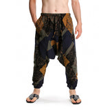 Foesce Prints Cotton Joggers Men Baggy Hippie Boho Gypsy Aladdin Cargo Pants Yoga Harem Pants Plus Size Women Pants