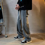 Loose Straight Men Jeans asthetic New Man Jeans Pants for boy Casual Baggy hip hop Men's Women's jeans Neutral Denim Trousers
