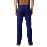 Men's Pants Spring and Summer Fashion Solid Color Pocket Pants Men's Casual Button Mid-Waist Loose Straight Pants Trousers