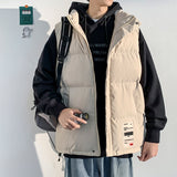 Fashion Cotton Vest Jacket Men New Autumn Winter Warm Sleeveless Jackets Male Windproof Casual Waistcoat Vest Clothing Size 5xl