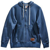 Foesce Men's retro thick heavy coat in autumn and winter, add velvet and thick long sleeve hooded cardigan sweater in leisure.