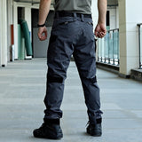 Foesce Military Tactical Cargo Pants Men Army Training Trousers Multi Pockets Wear-Resistant Waterproof Pant Male Hiking Casual Pants